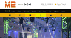 Desktop Screenshot of m2producoes.com.br